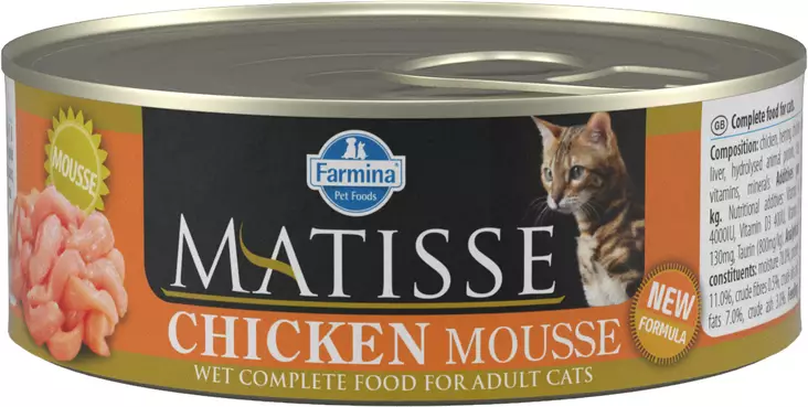 Matisse Chicken mousse 85g - Kissan erikoisruokavalio - 8606014102703 - 1