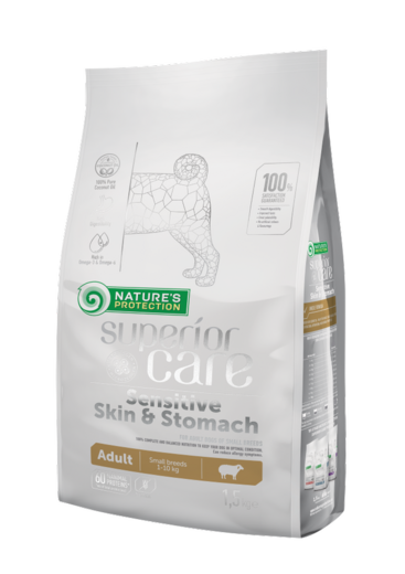 SC Sensitive Lammas Adult Small 1,5kg - Nature's Protection kuivaruoat - 4771317457943 - 1