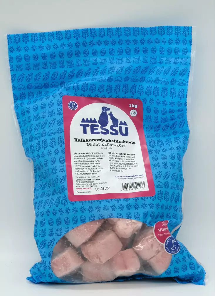Tessu Kalkkunanjauheliha - Tessu pakasteruoat - 6420614791073 - 1