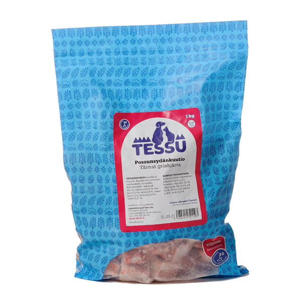 Tessu Possunsydänkuutio - Tessu pakasteruoat - 6420614791103 - 1