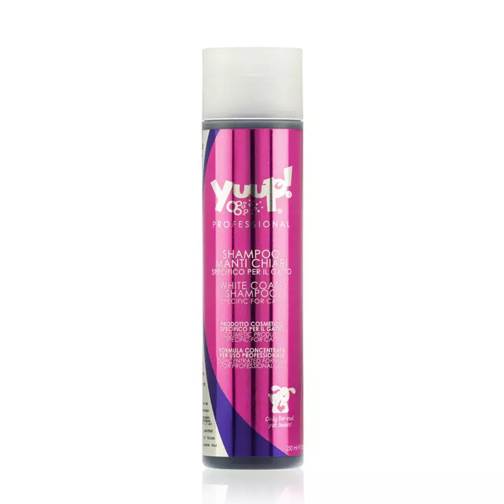 Yuup White Coats Shampoo for Cats 250ml - Kissan shampoot ja hoitoaineet - 8054181226263 - 1