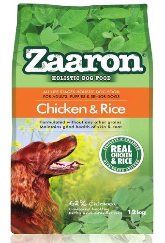 Zaaron Holistic Chicken&Rice 12kg - Zaaron kuivaruoat - 3960904624993 - 1