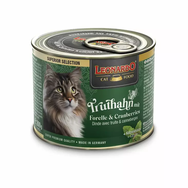 Leonardo Kalkkuna&Taimen karpaloilla - Leonardo märkäruoat - 4002633755513 - 1