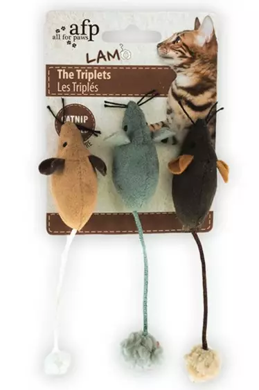 Afp mouse triplets - Kissanminttulelut - 847922021023 - 1