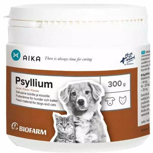 AIKA Psyllium 300g - Koiran suoliston hyvinvointi - 6416225300223 - 1