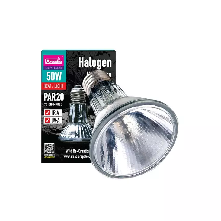 Arcadia Halogen spot 75W - Terraarion valaistus - 844046003843 - 1
