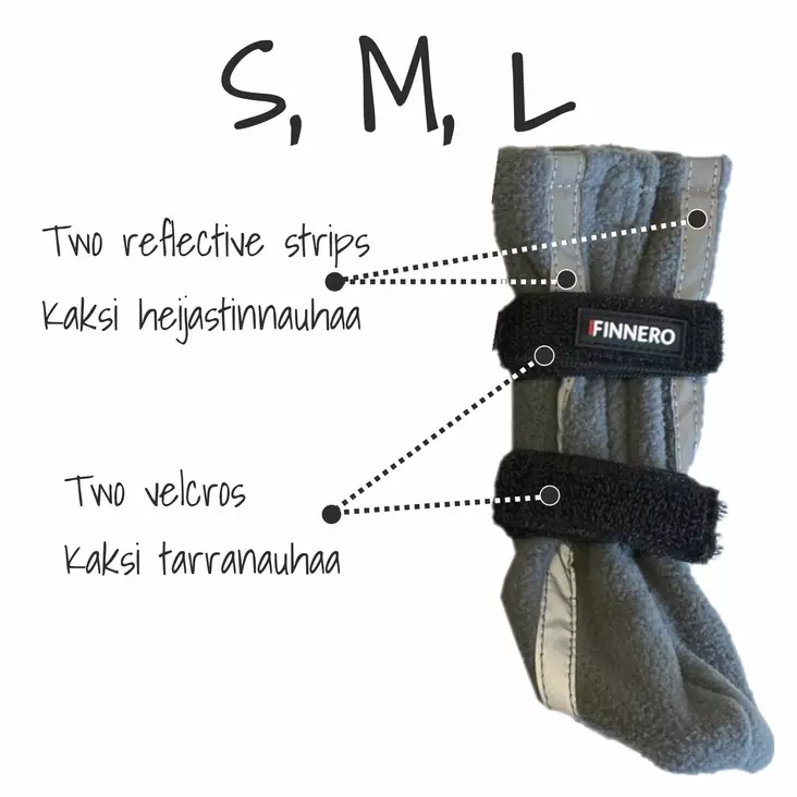 Finnero Halla tossut heijastavat - Tossut ja kengät - 6438406010233 - 3
