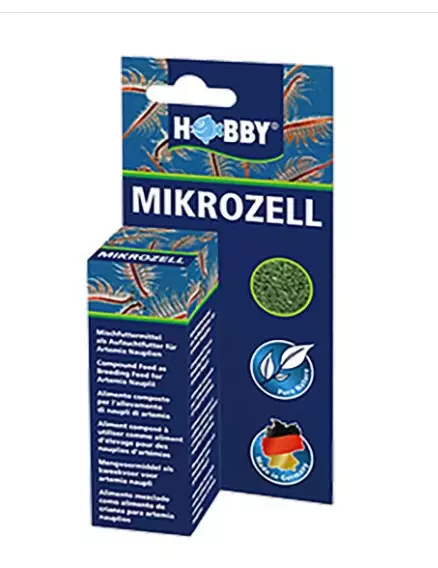 Hobby Mikrozell ruoka artemioille 20ml - Muut kalojen ruoat - 4011444303103 - 1