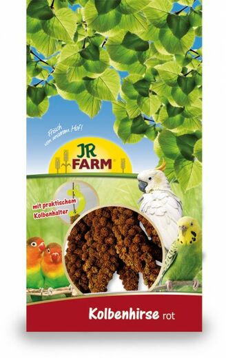 Jr-Farm Hirssintähkä 1kg punainen - Muut jyrsijän ja kani  herkut - 4024344009853 - 1