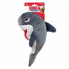 KONG Cuteseas Rufflez Shark M/l - Koiran tekstiililelut - 035585498973 - 1