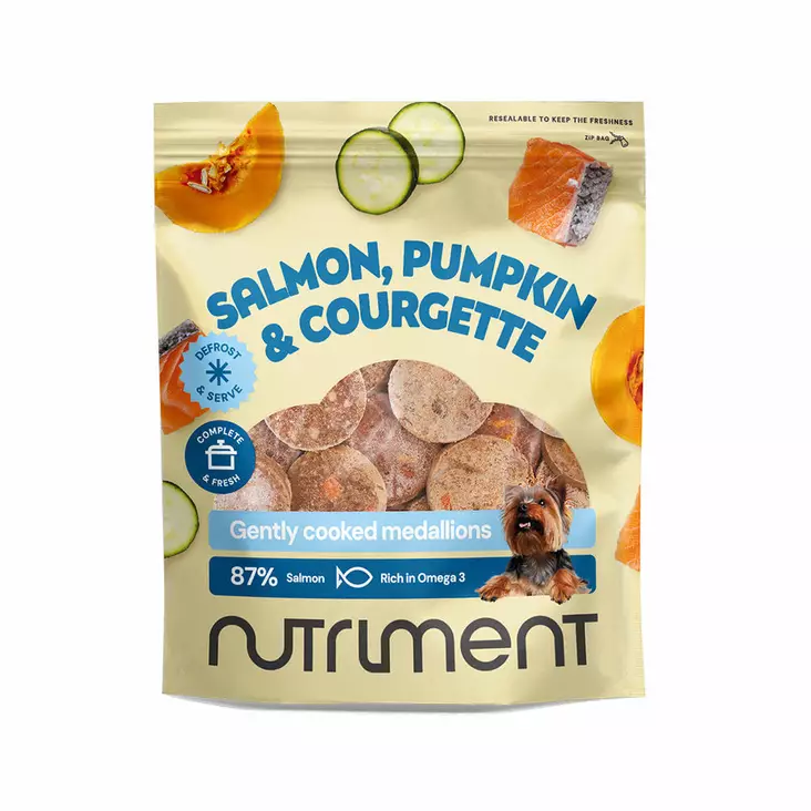 Nutriment Fresh Lohi 800g - Muut koiran pakasteruoat - 5060359983503 - 1