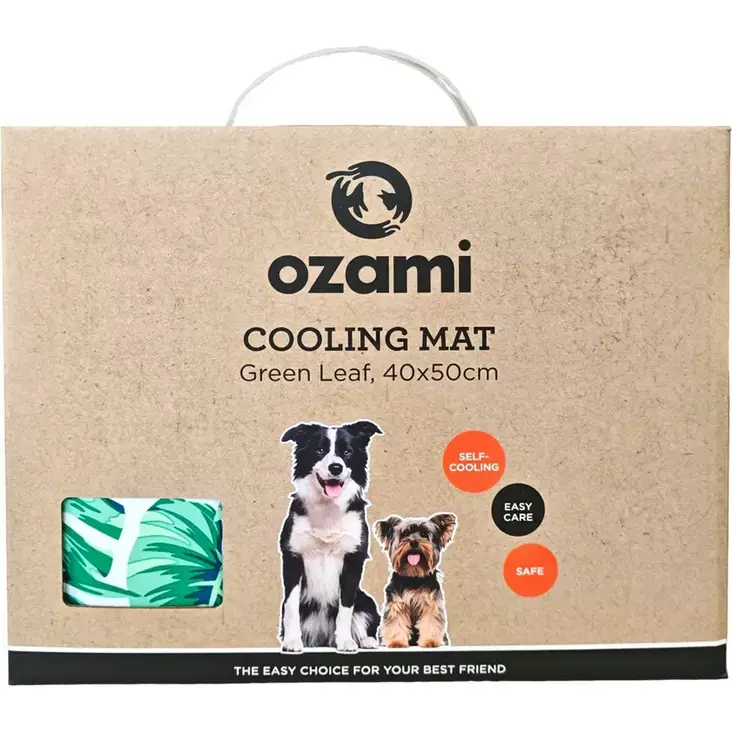 Ozami viilennysalusta Lehti 40x50cm - Koiran kesä & viilennys - 7330002058963 - 1