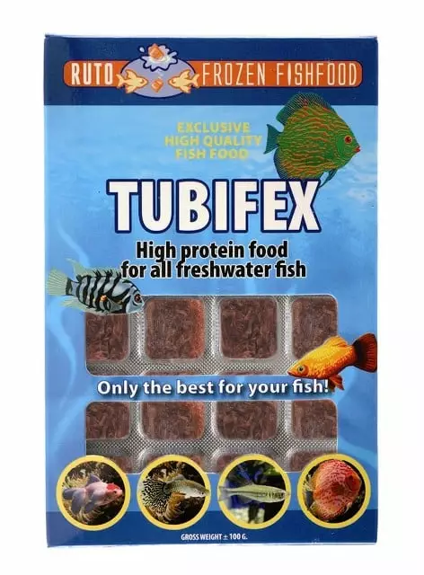 Ruto Tubifex 100 g - Pakastekalanruoat - 8717889634203 - 1