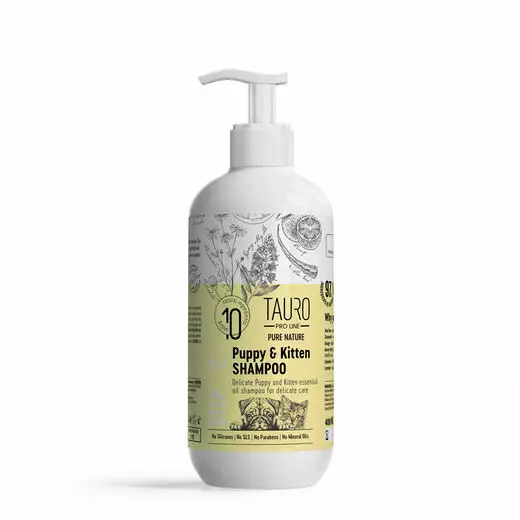 TPL Pure Nature hellä SH pentu 400ml - Koiran shampoot ja hoitoaineet - 4779051637393 - 1