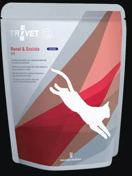 Trovet renal & oxalate chicken cat RID - Kissan eläinlääkärisarjan märkäruuat - 8716811030403 - 1