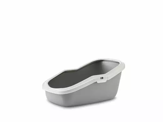 WC hiekkalaatikko Aseo harmaa - Kissan vessat - 5411388020453 - 1