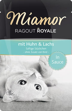 Miamor ragout royale kana&lohi 100g - Miamor ja Schmusy märkäruoat - 4000158740694 - 1