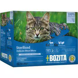 Bozita Feline Sterilised Meat In Sauce - Bozita märkäruoat - 7300330365514 - 1
