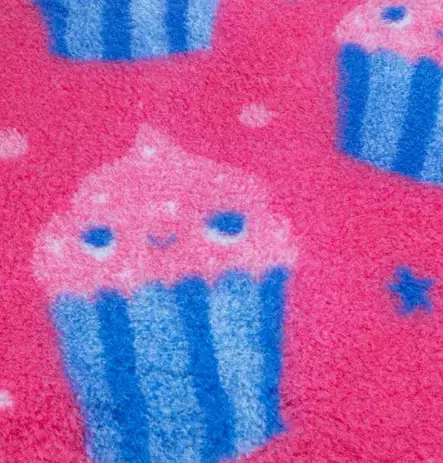 Foxy fur makuusalusta pinkki kuppikakku - Koiran pedit - 6438411023624 - 2