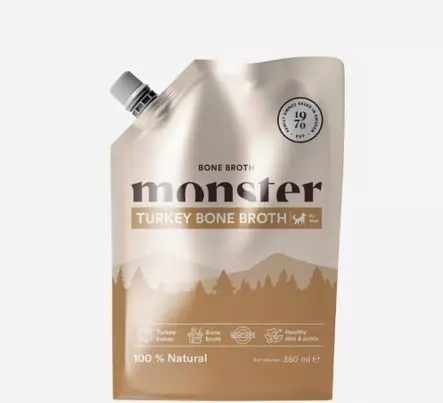 Monster dog broth turkey 100ml - Monster märkäruoat - 7350040130834 - 1