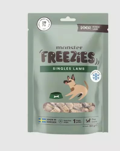 Monster freezies singles lamb - Koiran kuivatut lihaherkut - 7350040126264 - 1