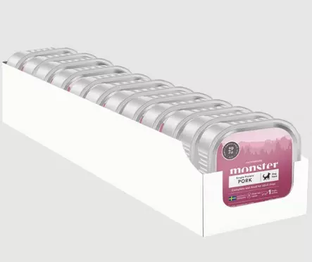 Monster single protein pork pate - Monster märkäruoat - 7350040128664 - 1