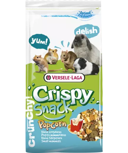 VL Crispy Snack Popcorn 650g - Kanien ja jyrsijöiden seokset - 5410340617304 - 1