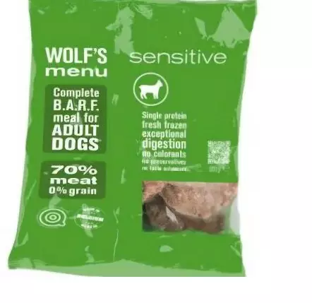 Wolf's menu sensitive lammas - Muut koiran pakasteruoat - 5420070900164 - 1