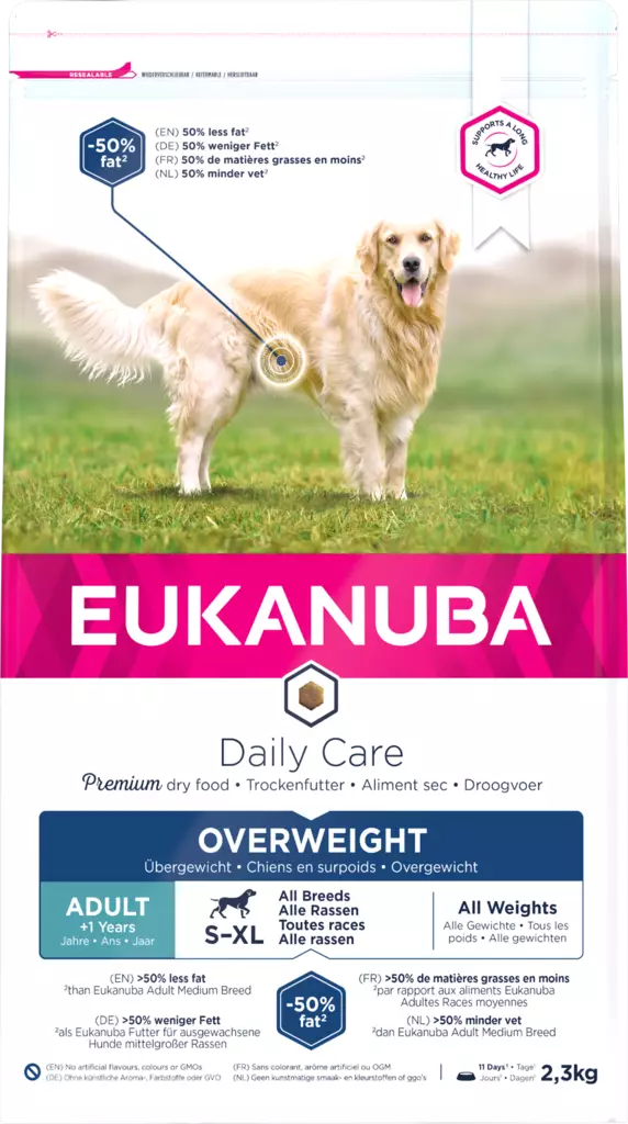 Eukanuba Daily Care Overweight - Eukanuba kuivaruoat - 8710255174754 - 1