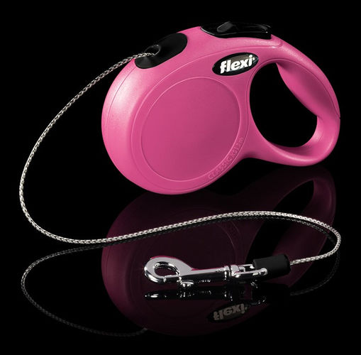 Flexi Classic nauha M/L 5m pinkki - Flexit - 4000498023334 - 1