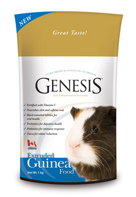 Genesis guinea pig - Kanien ja jyrsijöiden pelletit - 628250238204 - 1