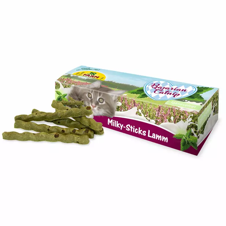 Herkkutikut kissoille lammasta ja minttu - Kissan makupalat ja herkut - 4024344238314 - 1