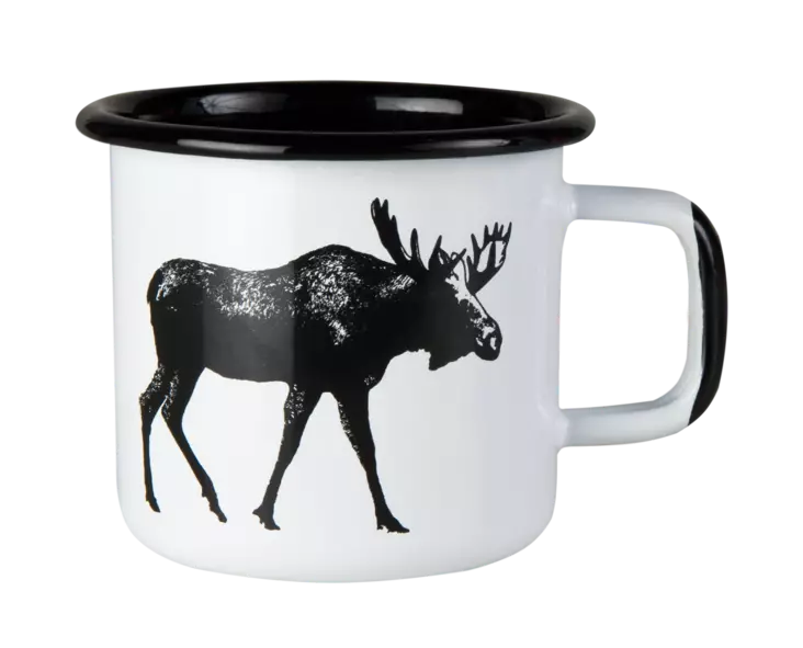 Nordic Emalimuki Hirvi 3,7dl - Lahjatavarat lemmikin omistajalle - 6416114959884 - 1