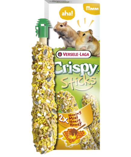 VL Crispy Sticks Hunajatangot 2 x 55g - Jyrsijän ja kanien purutikut - 5410340620694 - 1