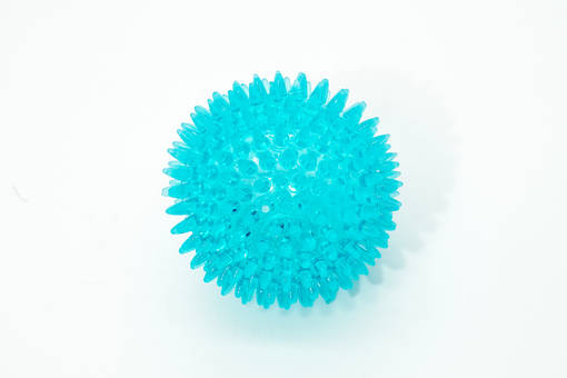 Zolux TPR piikkipallo 13cm turkoosi - Koiran pallot - 3336024890714 - 1