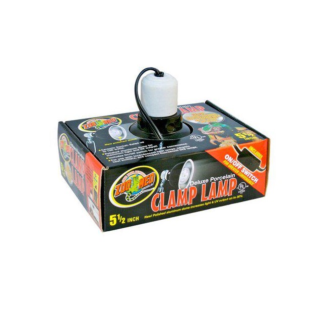 ZooMed Deluxe Porcelain Clamp Lamp - Terraarion valaistus - 097612321104 - 1