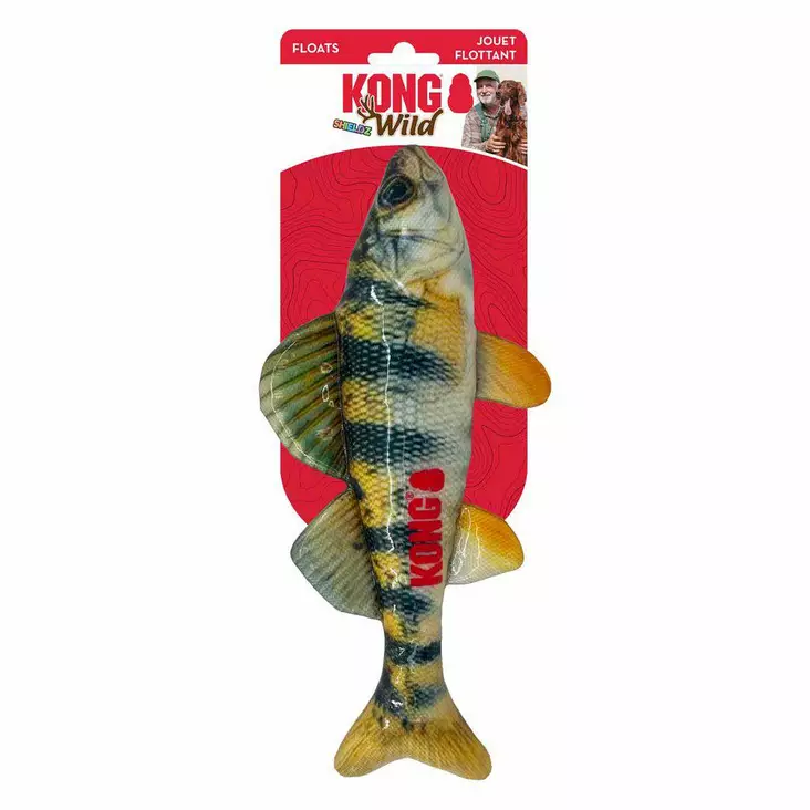 Kong Wild Shieldz ahven -kelluva kala - Koiran uimalelut - 035585523224 - 1