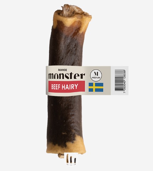 Monster Rawhide Beef Hairy - Koiran puruluut - 7350040128336 - 1