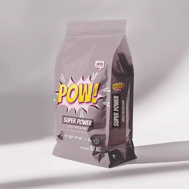 POW! Dog Super Power 2kg - Muut koiran kuivaruoat - 7350040129944 - 1