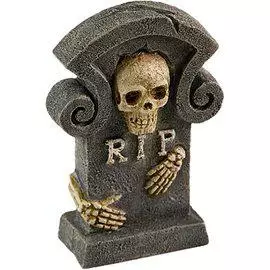 Akvaariokorista hautakivi 7,5x6,5x2,5cm - Akvaarion koristeet - 7330002052244 - 1