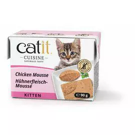 CatIt Cuisine Kitten Mousse Chicken 90g - Kissan muut märkäruoat - 1002251742134 - 1