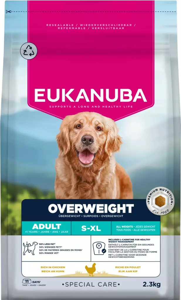 Eukanuba Daily Care Overweight - Eukanuba kuivaruoat - 8710255174754 - 3