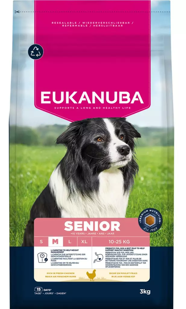 Eukanuba Senior Medium - Eukanuba kuivaruoat - 8710255145884 - 3