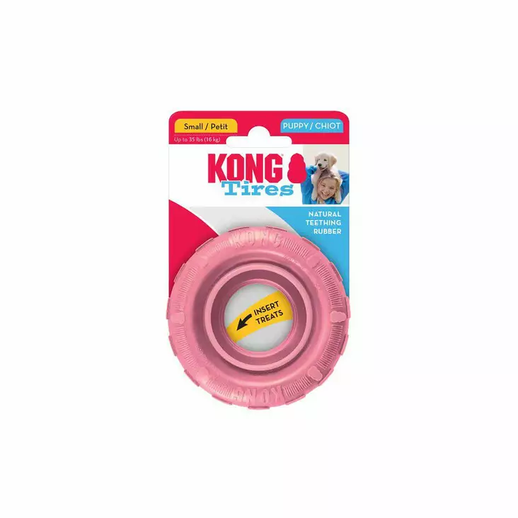 Kong Puppy Tyres M - Koiran aktivointilelut - 035585356044 - 1