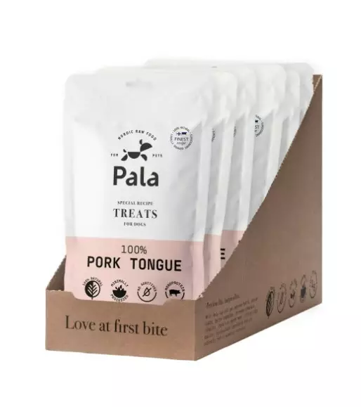 Pala Pork tongue - Koiran makupalat ja herkut - 4745010262654 - 1