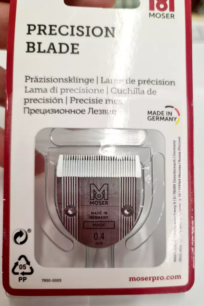 Trimmausterä0,4mm 32mm Mose Primaan - Koiran trimmaus - 4015110035114 - 1