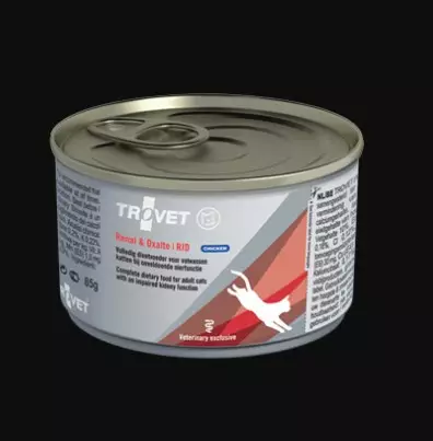Trovet renal & oxalate chicken cat RID - Kissan eläinlääkärisarjan märkäruuat - 8716811031714 - 2