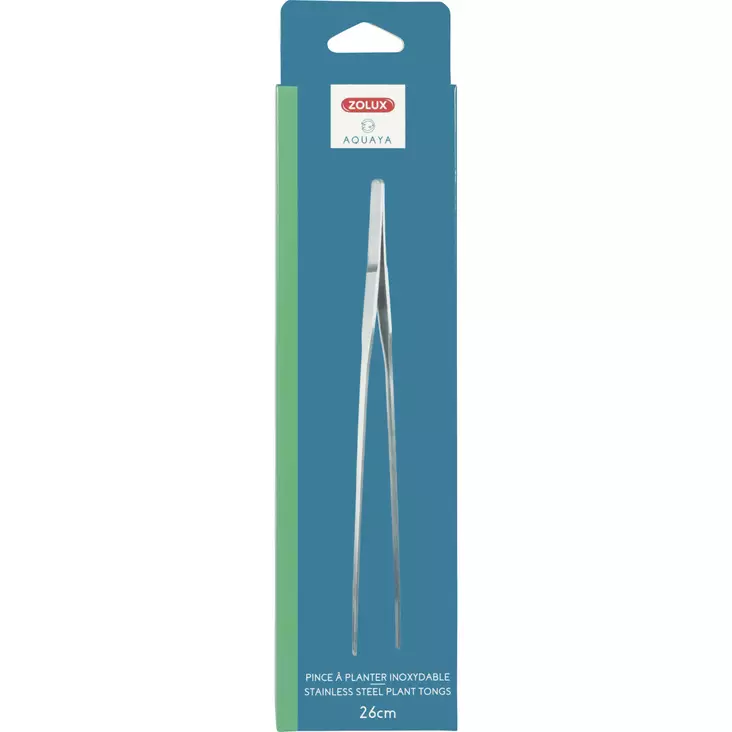 Zolux Aquaya Suorat kasvipinsetit 26cm - Akvaarion huoltotarvikkeet - 3336023770154 - 1