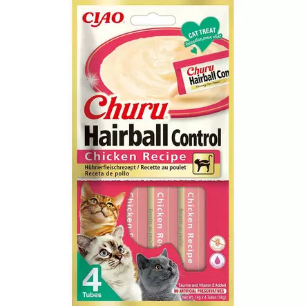 Churu Hairball Herkkutahna Kana - Kissan makupalat ja herkut - 4262365730565 - 1