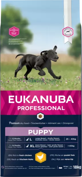 Eukanuba Puppy Large chicken - Eukanuba kuivaruoat - 8710255122465 - 1